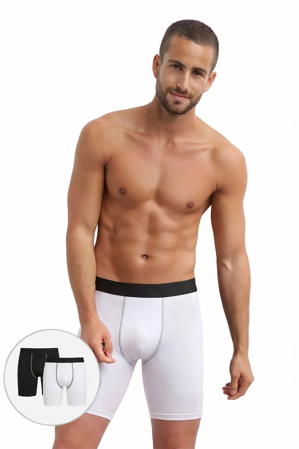 BOXERS BLANC
