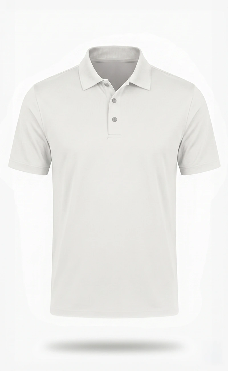 HOMME POLO BLANC