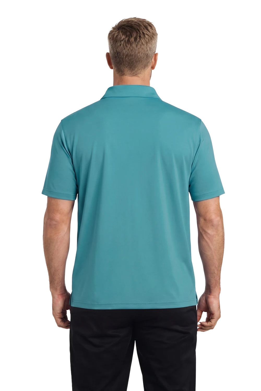 HOMME POLO BLEU CANARD