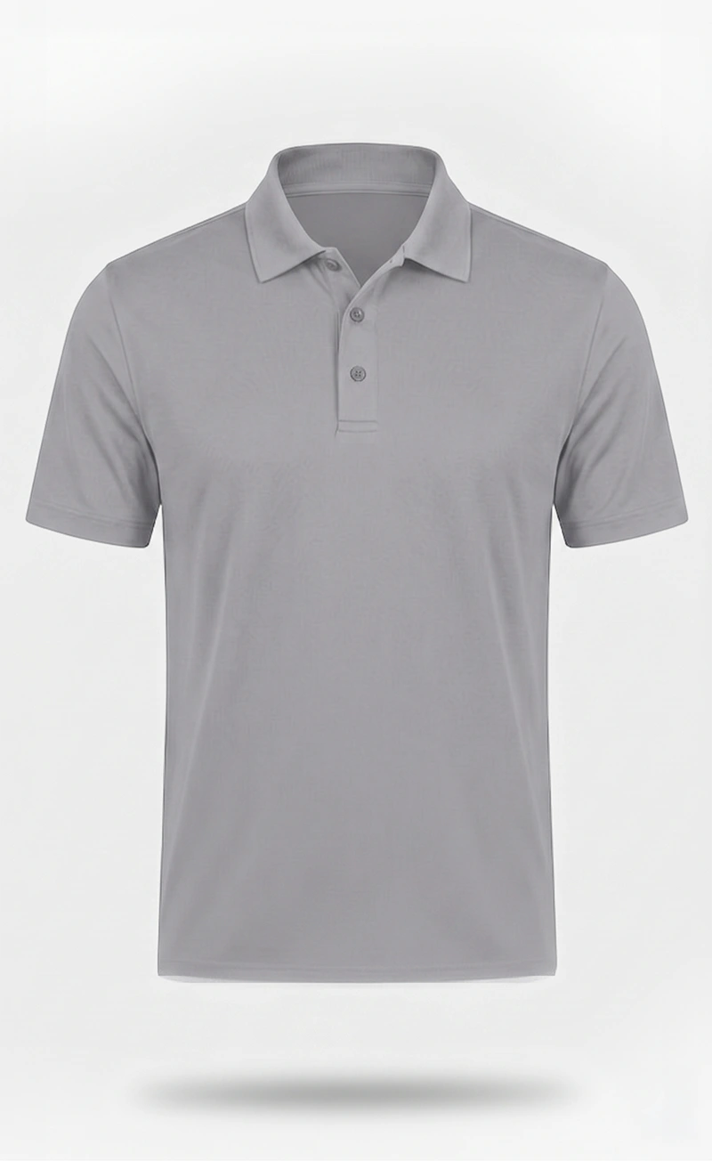 HOMME POLO GRIS