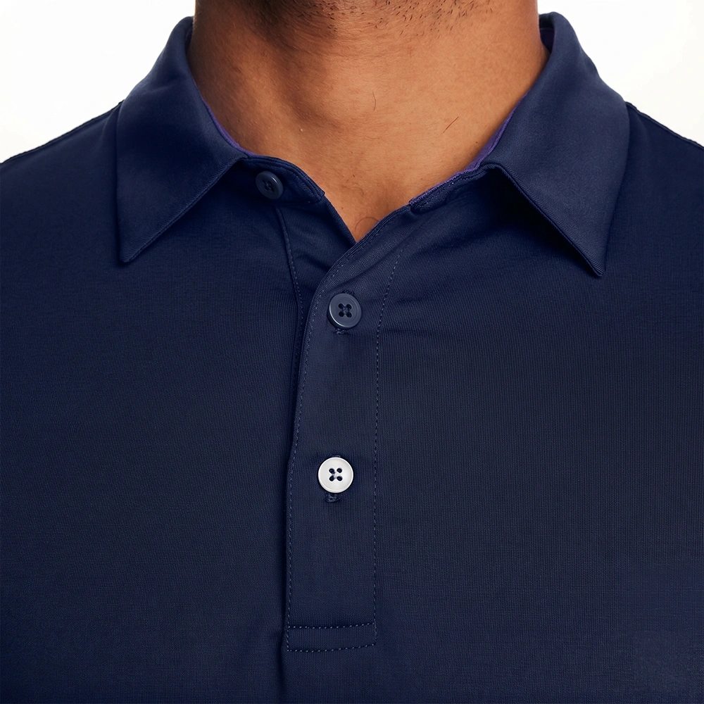 HOMME POLO BLEU MARINE