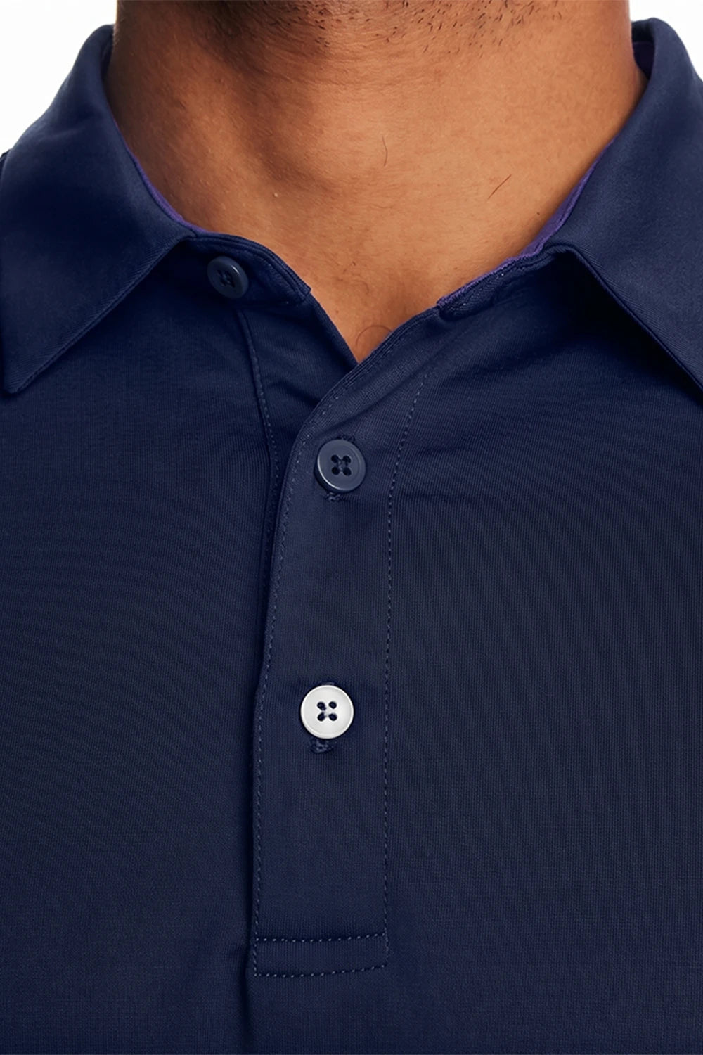 HOMME POLO BLEU MARINE