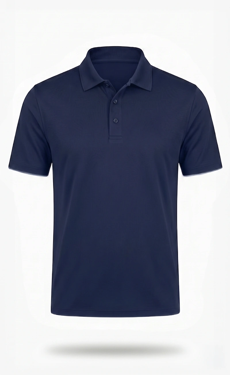 HOMME POLO BLEU MARINE