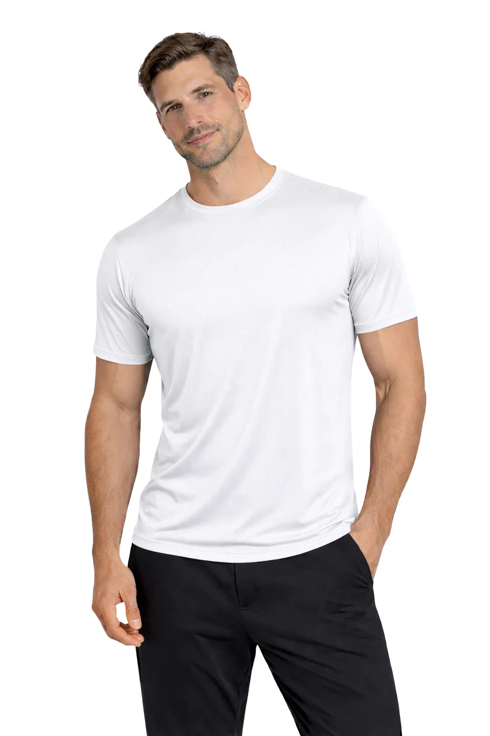 HOMME T-SHIRT CLASSIQUE BLANC