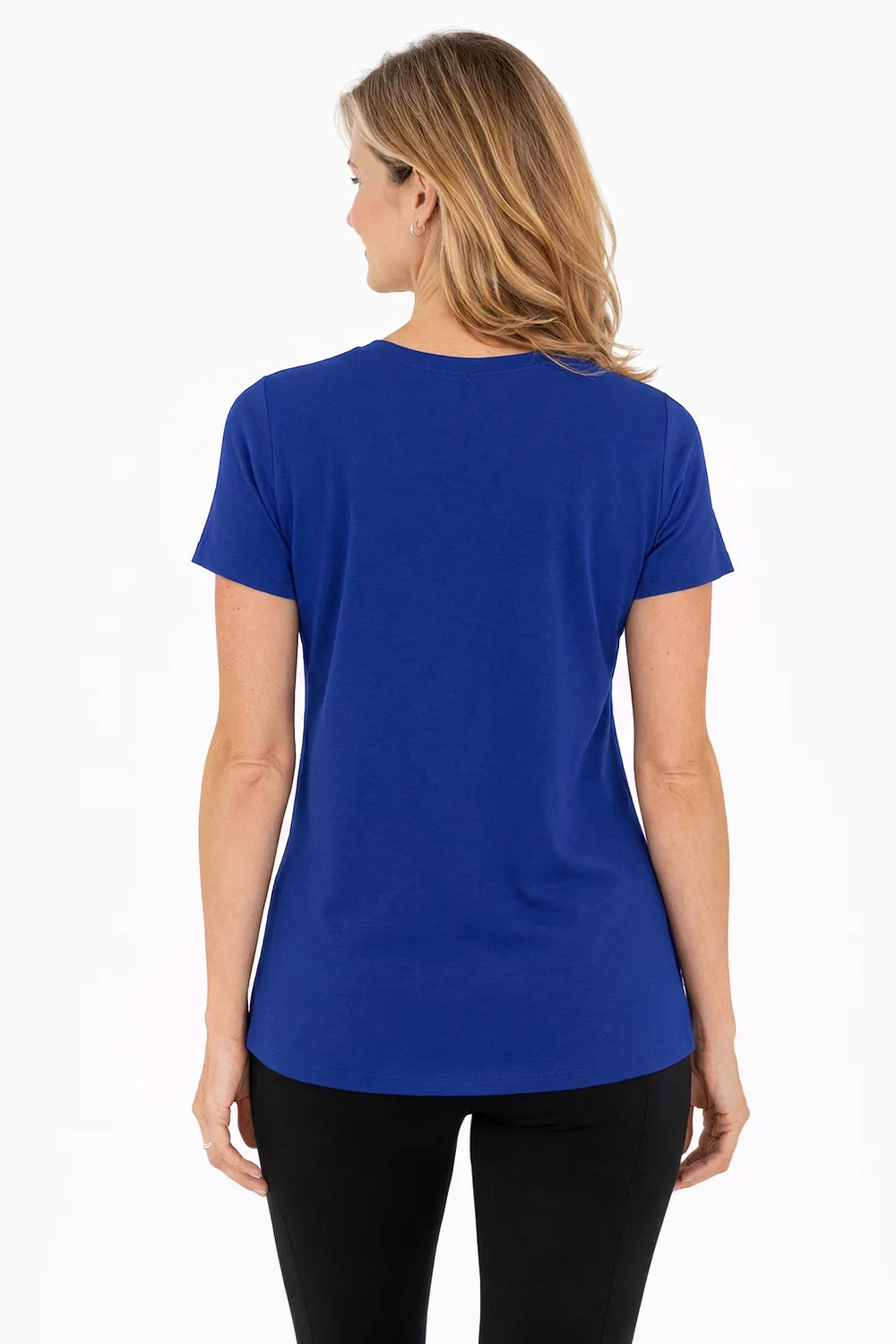 FEMME T-SHIRT CLASSIQUE BLEU MARINE