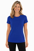 FEMME T-SHIRT CLASSIQUE BLEU MARINE