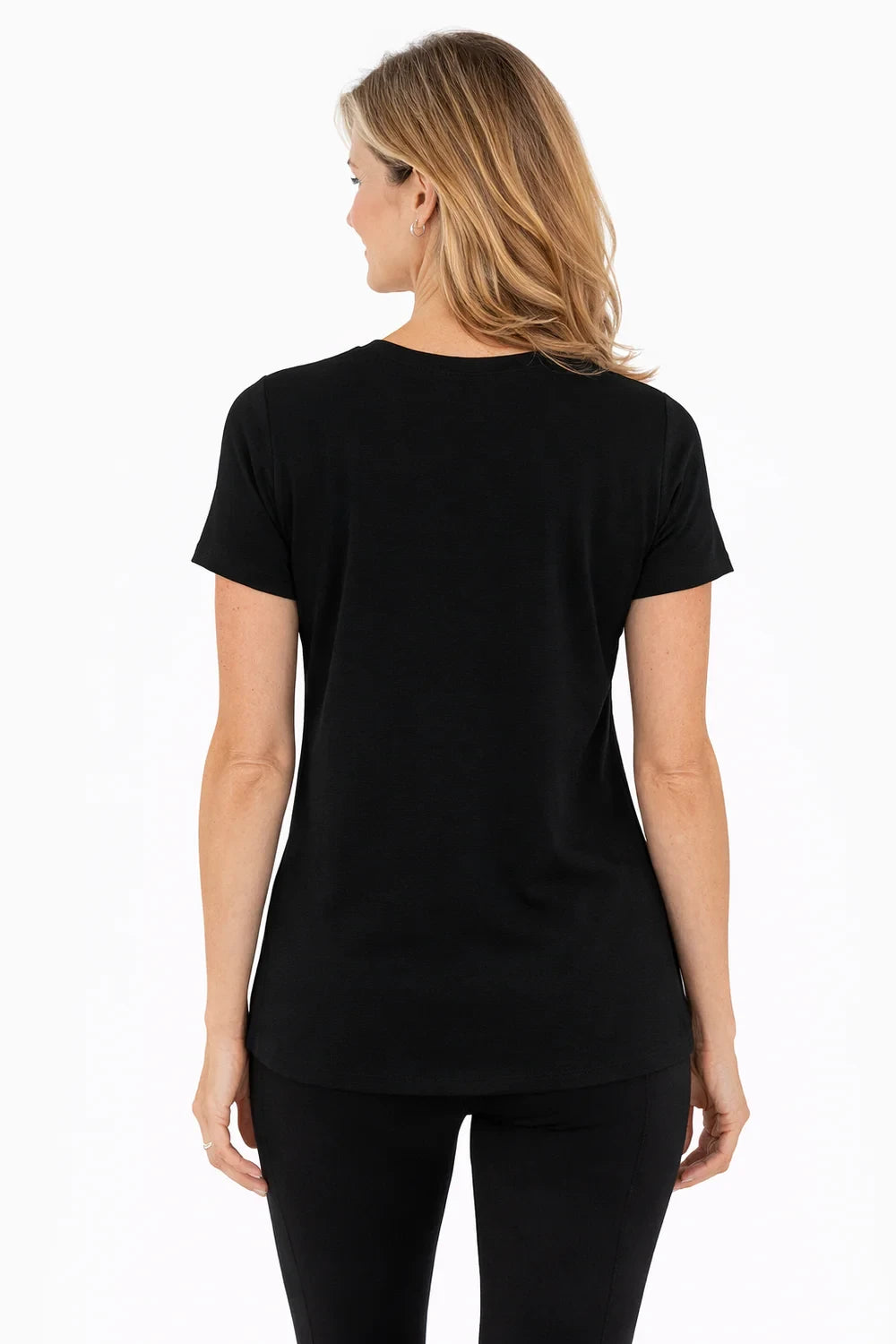 FEMME T-SHIRT CLASSIQUE NOIR