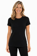 FEMME T-SHIRT CLASSIQUE NOIR