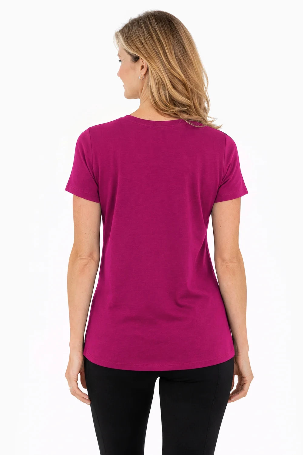 FEMME T-SHIRT CLASSIQUE ROSE