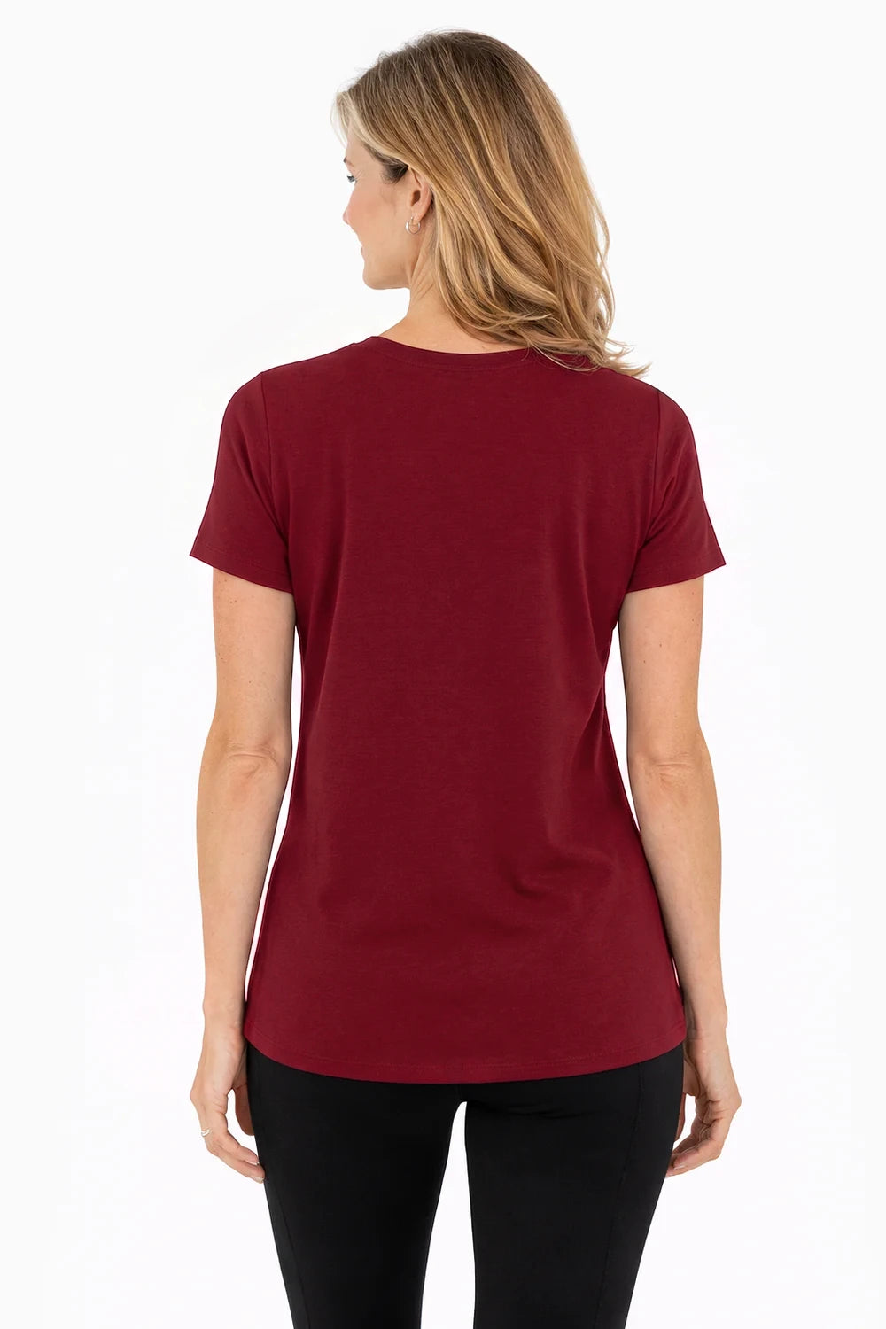 FEMME T-SHIRT CLASSIQUE ROUGE
