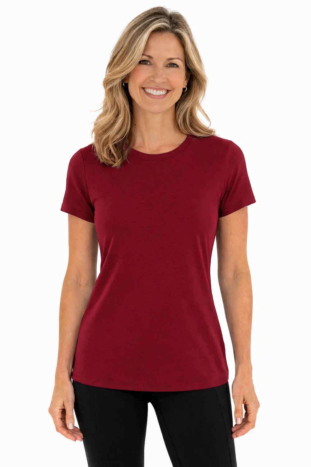 FEMME T-SHIRT CLASSIQUE ROUGE