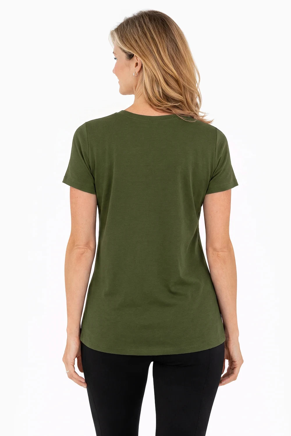 FEMME T-SHIRT CLASSIQUE VERT