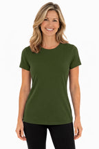 FEMME T-SHIRT CLASSIQUE VERT