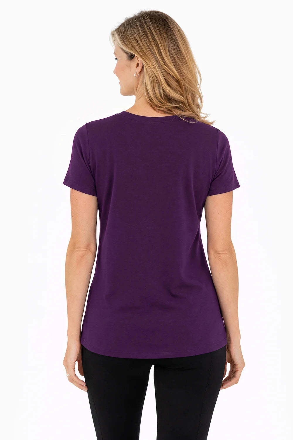 FEMME T-SHIRT CLASSIQUE VIOLET