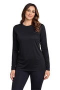 FEMME T-SHIRT MANCHES LONGUES NOIR