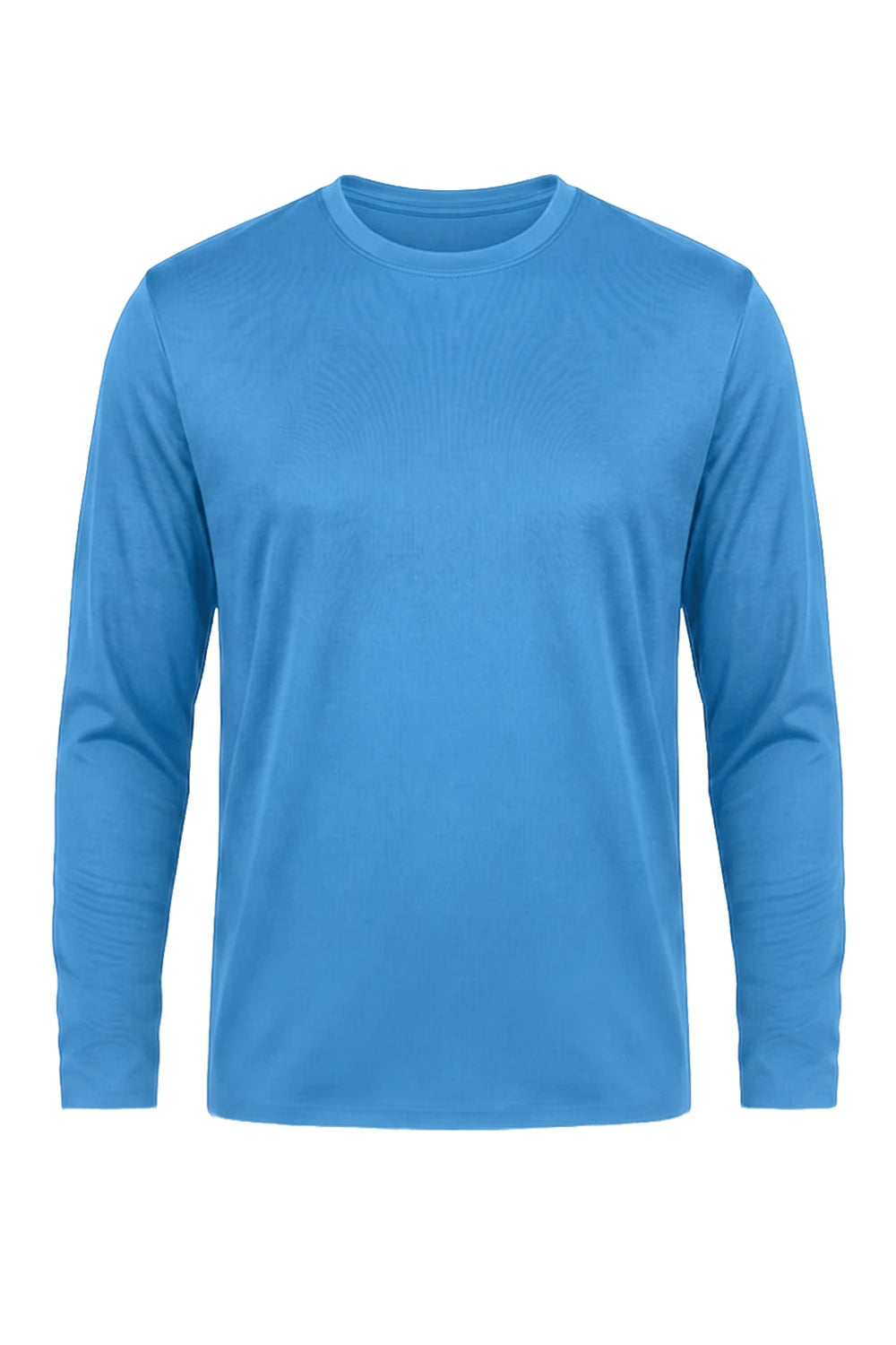 HOMME T-SHIRT MANCHES LONGUES BLEU