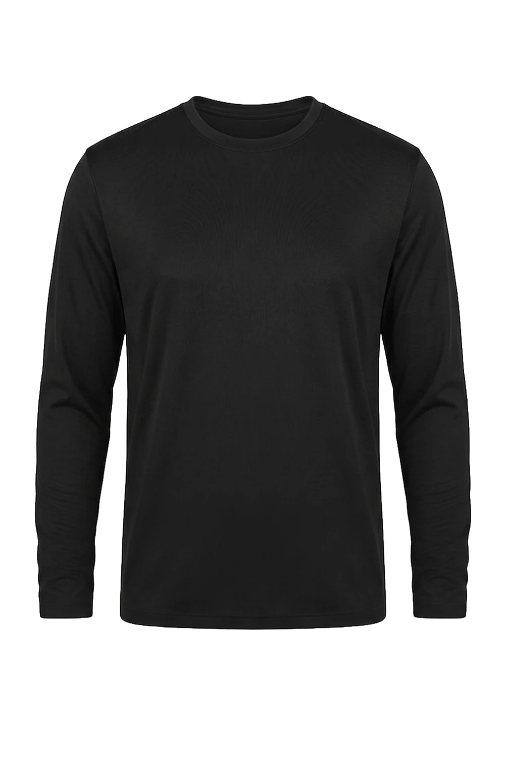 HOMME T-SHIRT MANCHES LONGUES NOIR