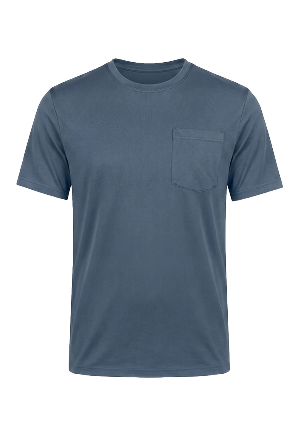 HOMME T-SHIRT CLASSIQUE GRIS BLEUTÉ